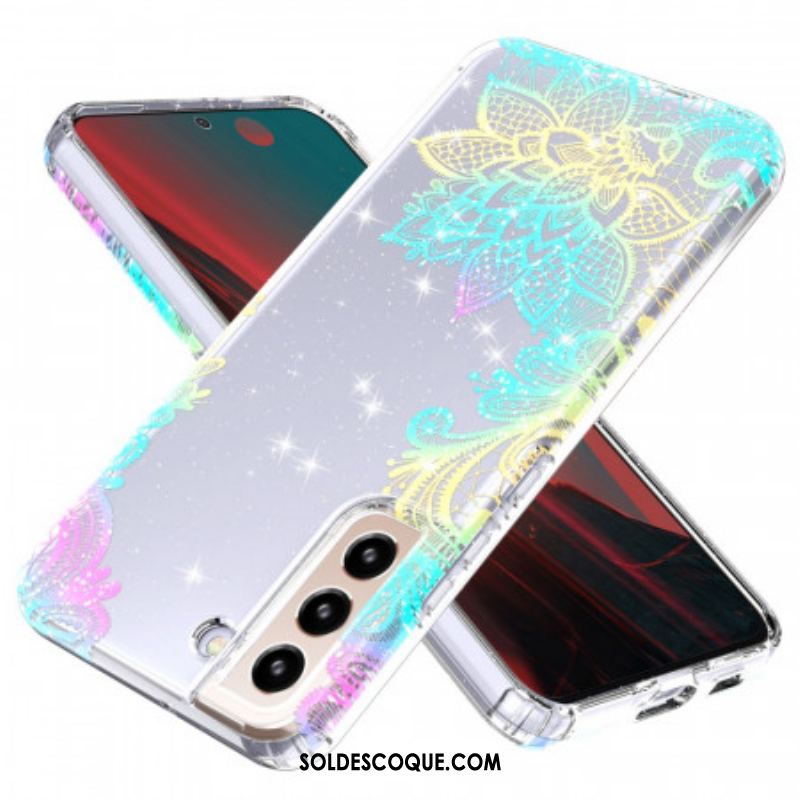 Coque Samsung Galaxy S22 5G Silicone Flexible Mandala