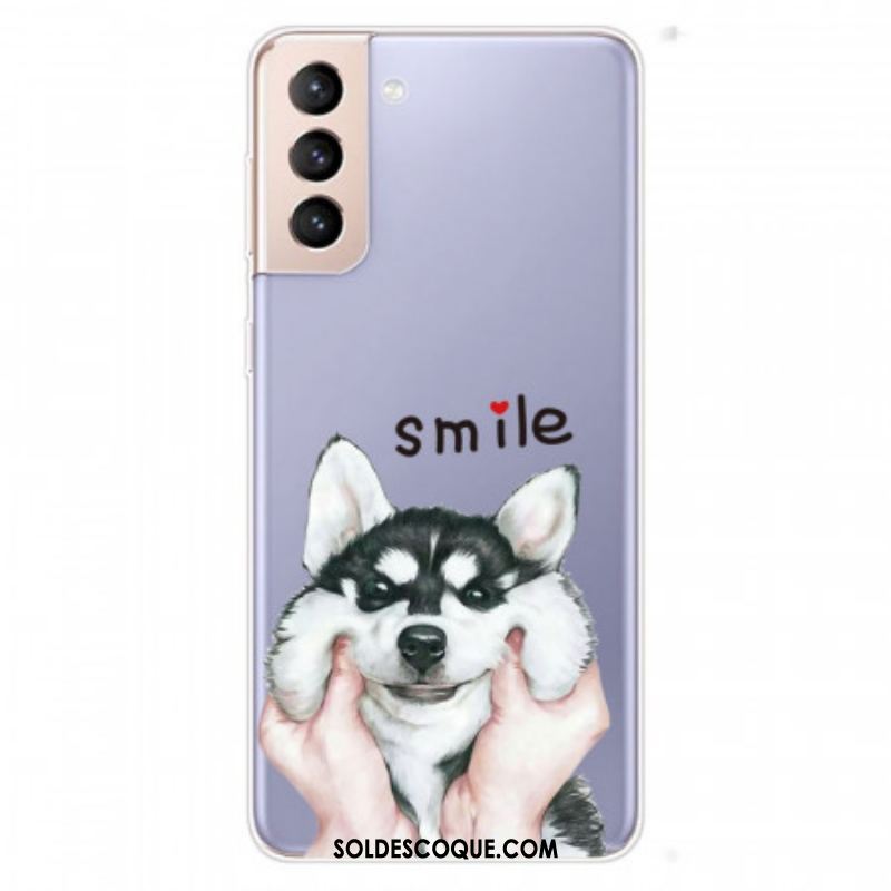 Coque Samsung Galaxy S22 5G Smile Dog