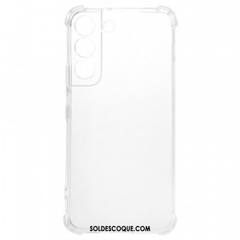 Coque Samsung Galaxy S22 5G Transparente Coins Renforcés