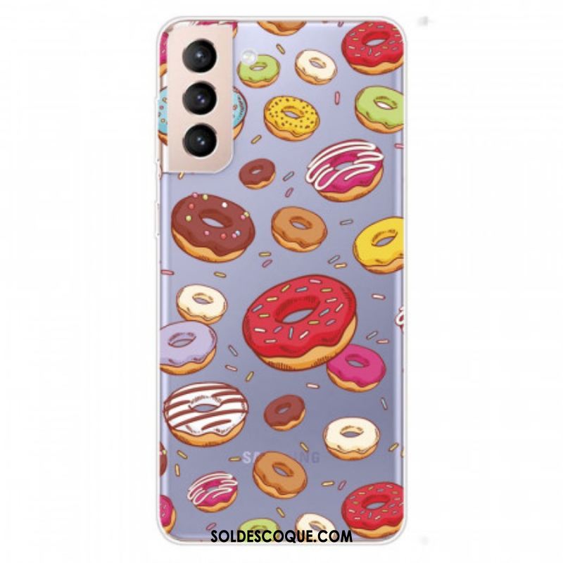 Coque Samsung Galaxy S22 5G love Donuts
