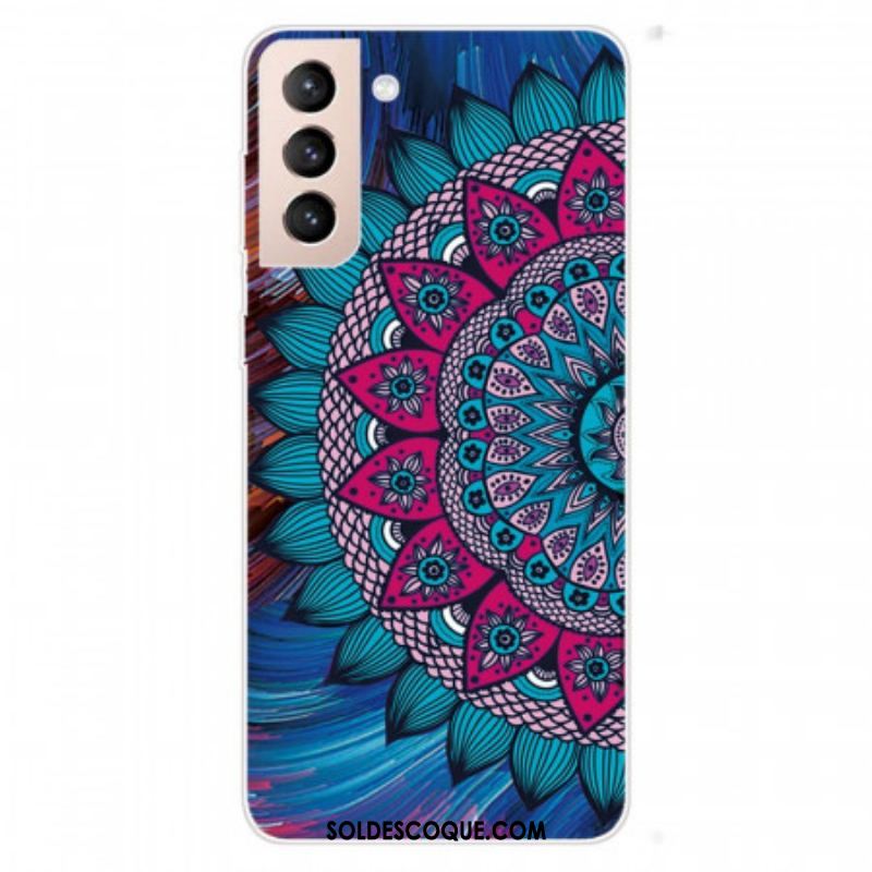 Coque Samsung Galaxy S22 Plus 5G Mandala Coloré