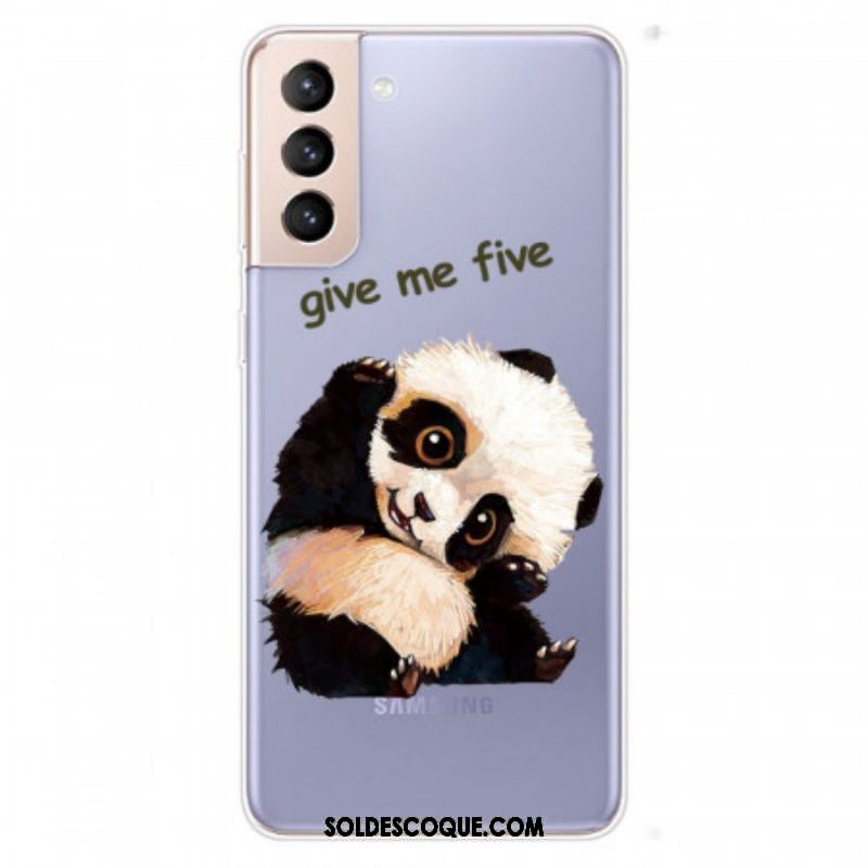 Coque Samsung Galaxy S22 Plus 5G Panda Give Me Five