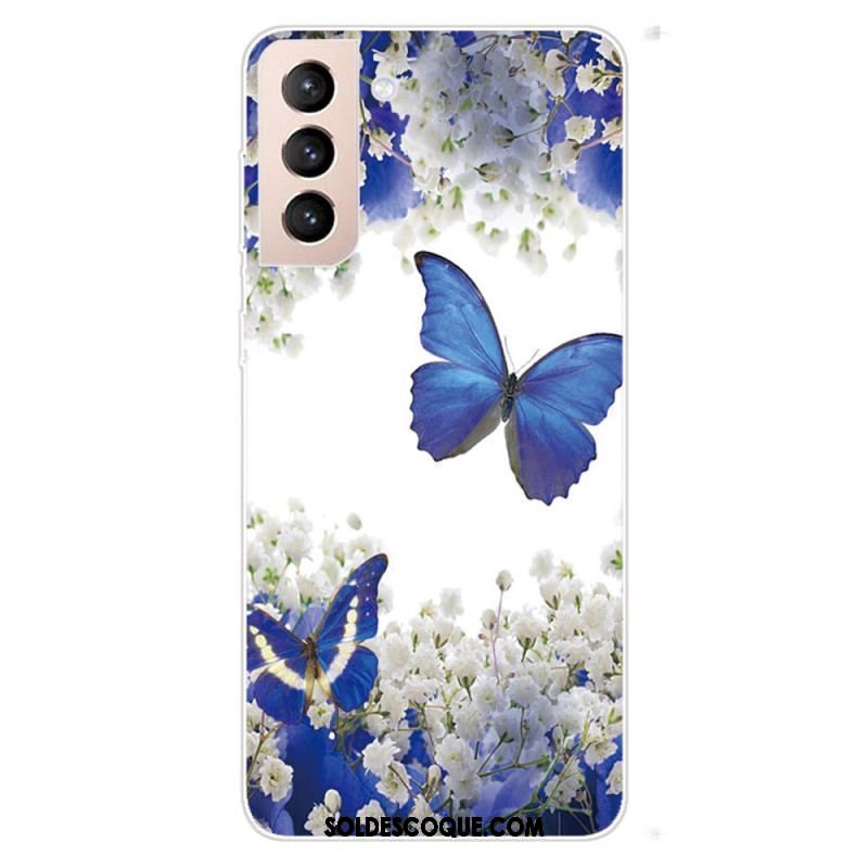 Coque Samsung Galaxy S22 Plus 5G Papillons Design