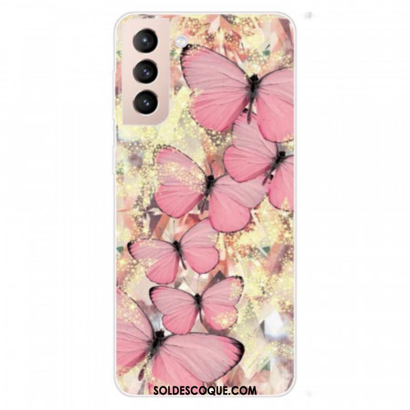 Coque Samsung Galaxy S22 Plus 5G Papillons Papillons