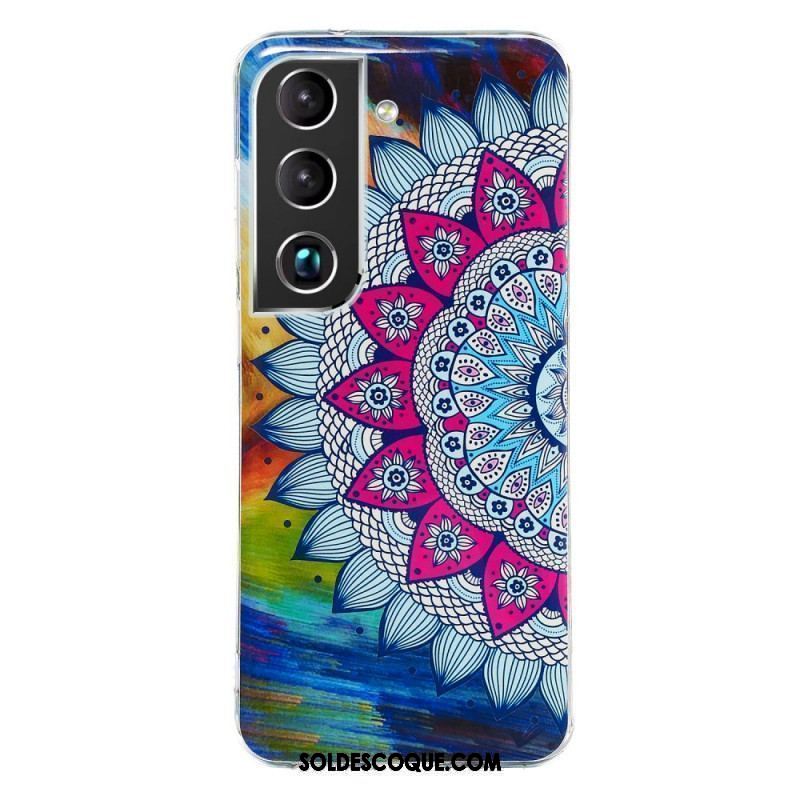 Coque Samsung Galaxy S22 Plus 5G Série Floralies Fluorescente