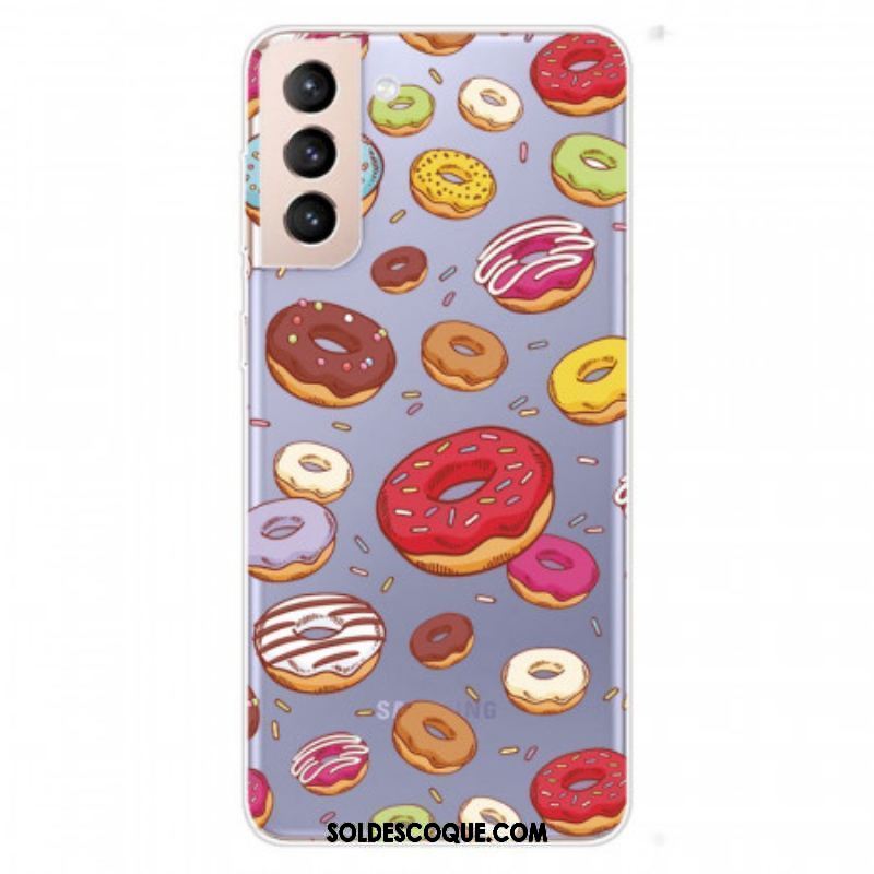 Coque Samsung Galaxy S22 Plus 5G love Donuts