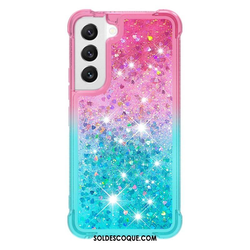 Coque Samsung Galaxy S23 5G Paillettes Color