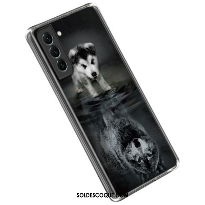 Coque Samsung Galaxy S23 5G Rêve de Chiot