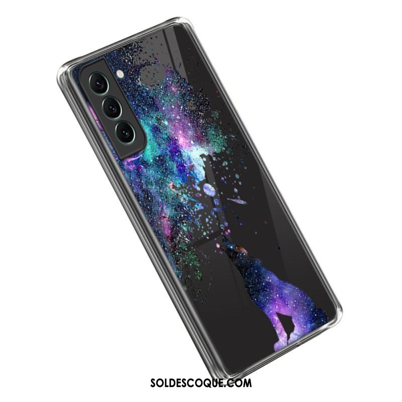 Coque Samsung Galaxy S23 5G Transparente Loup Sauvage