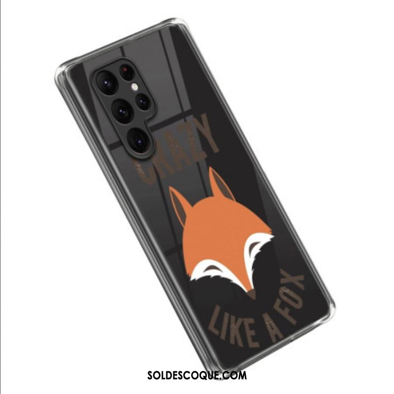 Coque Samsung Galaxy S23 Ultra 5G Crazy Like a Fox