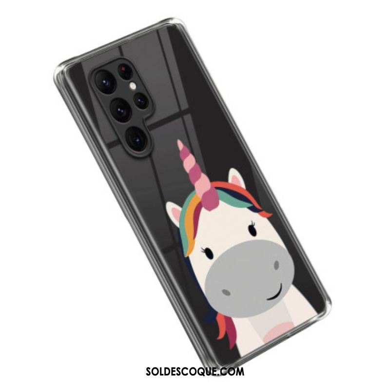 Coque Samsung Galaxy S23 Ultra 5G Petite Licorne