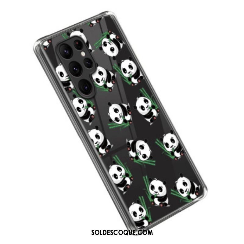 Coque Samsung Galaxy S23 Ultra 5G Petits Pandas