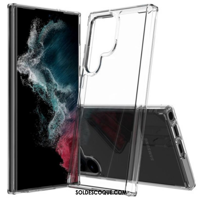 Coque Samsung Galaxy S23 Ultra 5G Transparente Anti-Jaunissement