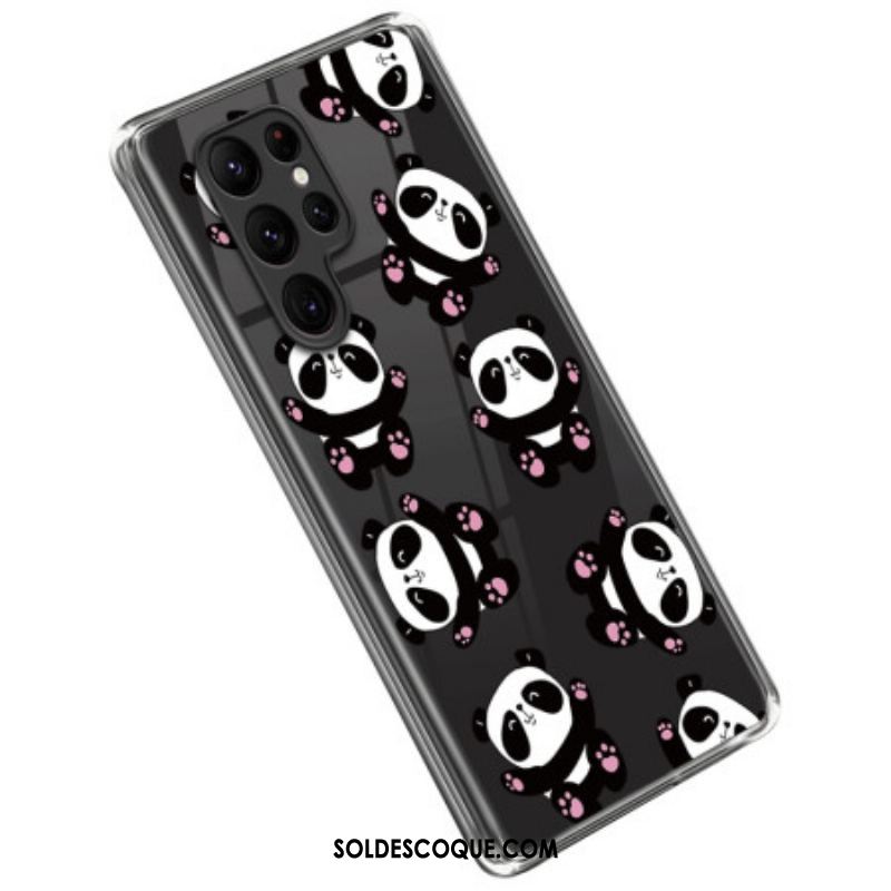 Coque Samsung Galaxy S23 Ultra Multiples Pandas