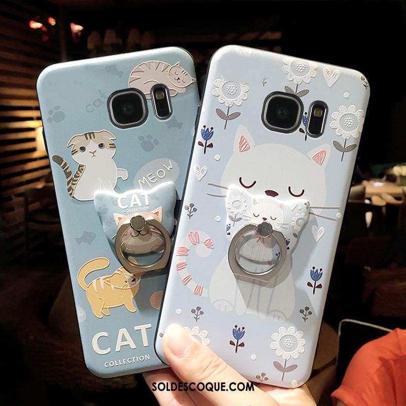 Coque Samsung Galaxy S6 Téléphone Portable Étoile Silicone Dessin Animé En Ligne