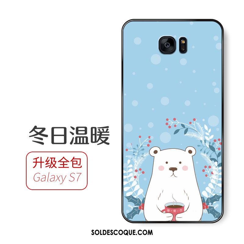 Coque Samsung Galaxy S7 Dessin Animé Étoile Téléphone Portable Étui Incassable Soldes