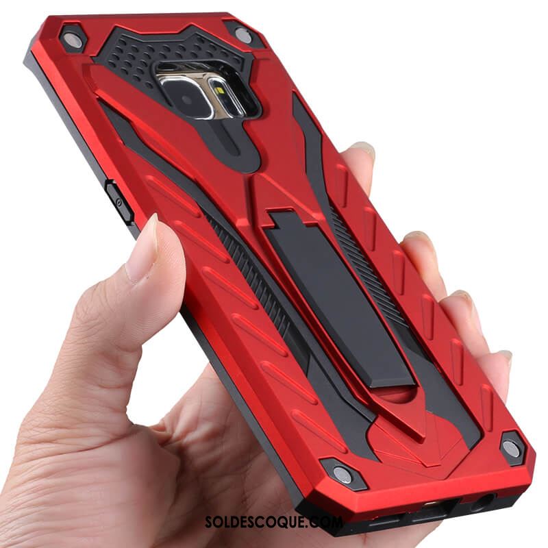 Coque Samsung Galaxy S7 Difficile Silicone Étui Étoile Rouge Pas Cher