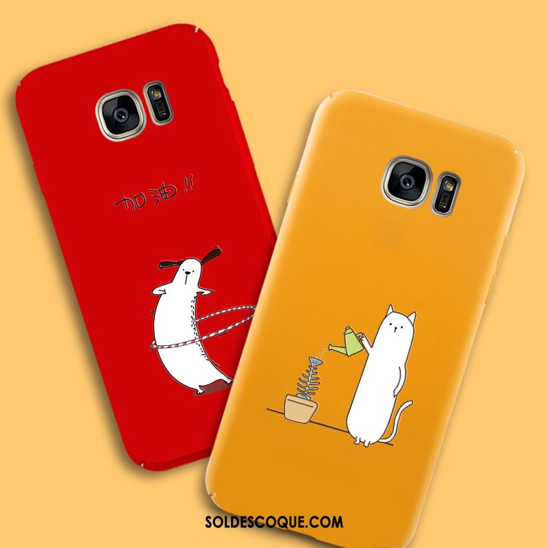 Coque Samsung Galaxy S7 Protection Tout Compris Étoile Créatif Personnalité Housse En Ligne