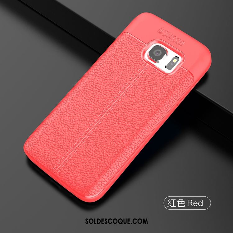 Coque Samsung Galaxy S7 Étui Étoile Rouge Tendance Téléphone Portable Housse En Vente