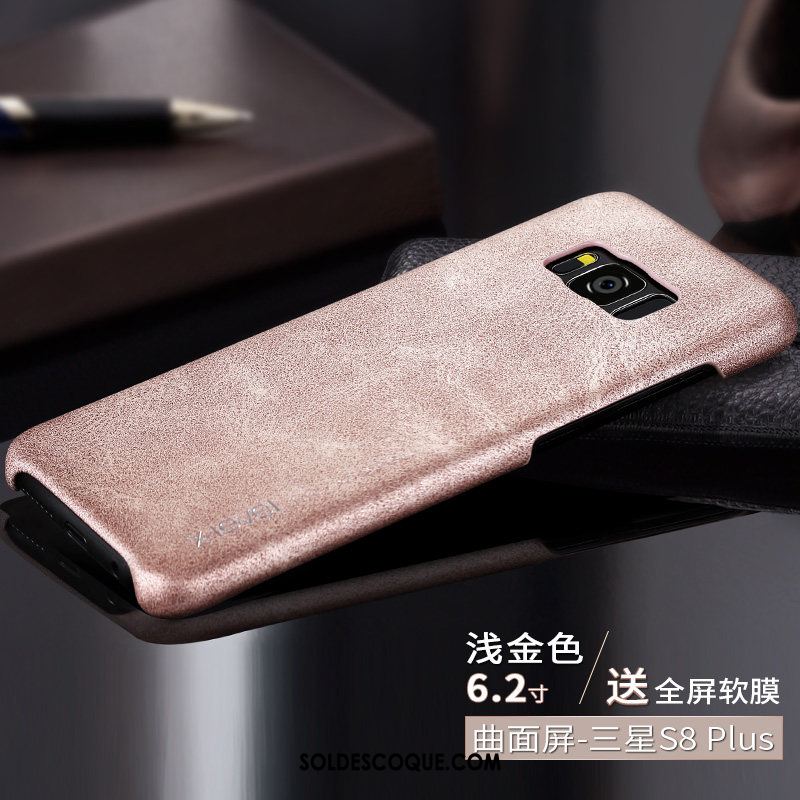 Coque Samsung Galaxy S8+ Créatif Étui En Cuir Très Mince Incassable Fluide Doux Pas Cher