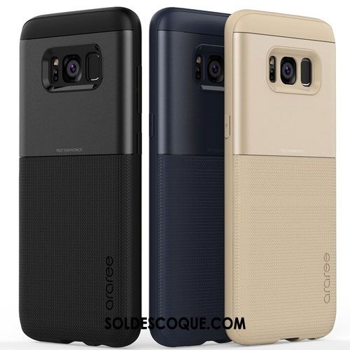 Coque Samsung Galaxy S8+ Incassable Tout Compris Protection Étoile Noir Soldes