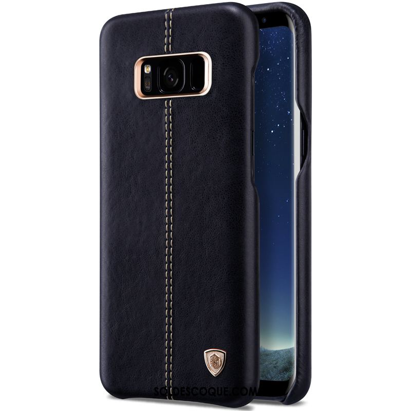 Coque Samsung Galaxy S8+ Noir Incassable Étui Protection Difficile Housse Soldes