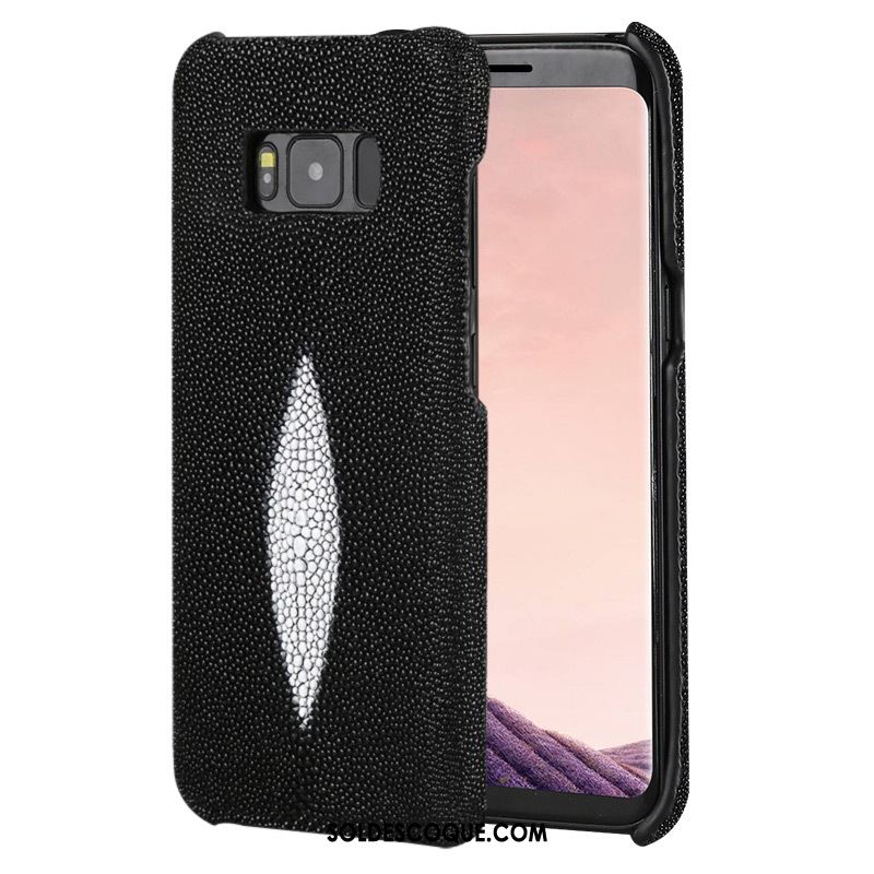 Coque Samsung Galaxy S8+ Téléphone Portable Protection Étoile Nouveau Noir Soldes