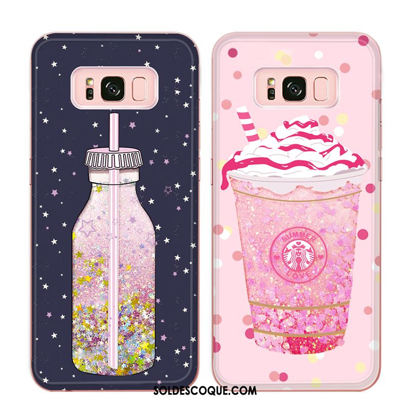 Coque Samsung Galaxy S8+ Téléphone Portable Quicksand Étui Incassable Tendance Housse Pas Cher