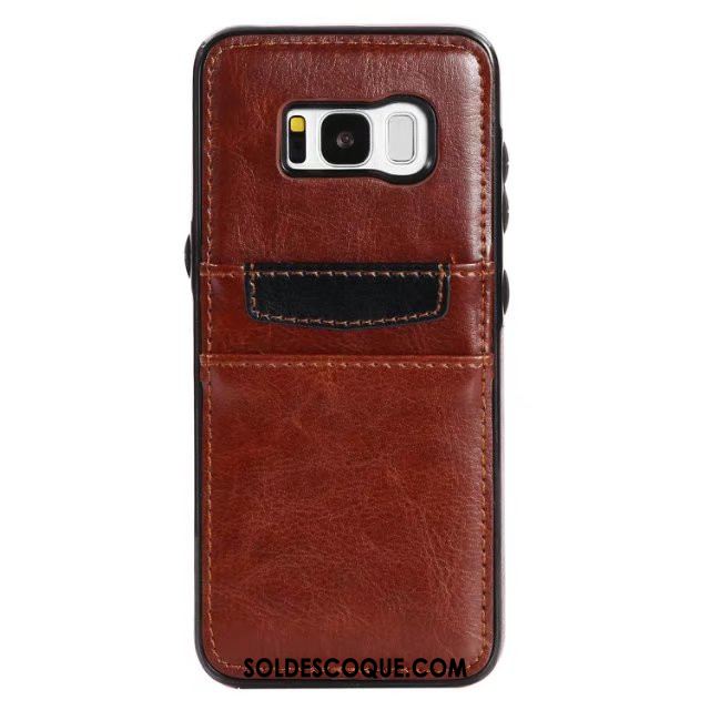 Coque Samsung Galaxy S8+ Étui En Cuir Protection Incassable Créatif Étoile Housse En Vente