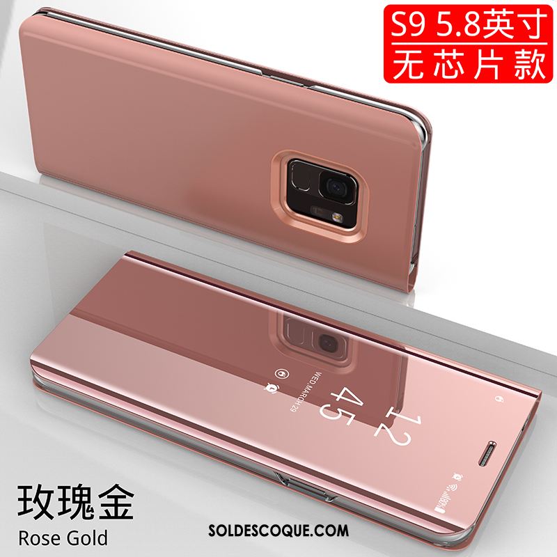 Coque Samsung Galaxy S9 Bleu Étui Étoile Marque De Tendance Incassable Soldes