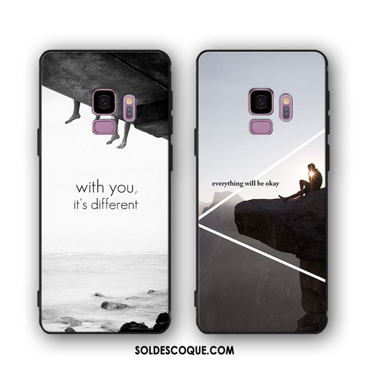 Coque Samsung Galaxy S9 Protection Tendance Étui Étoile Créatif Pas Cher