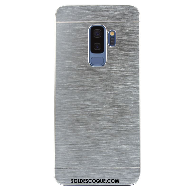 Coque Samsung Galaxy S9+ Protection Étoile Soie Étui Délavé En Daim En Ligne