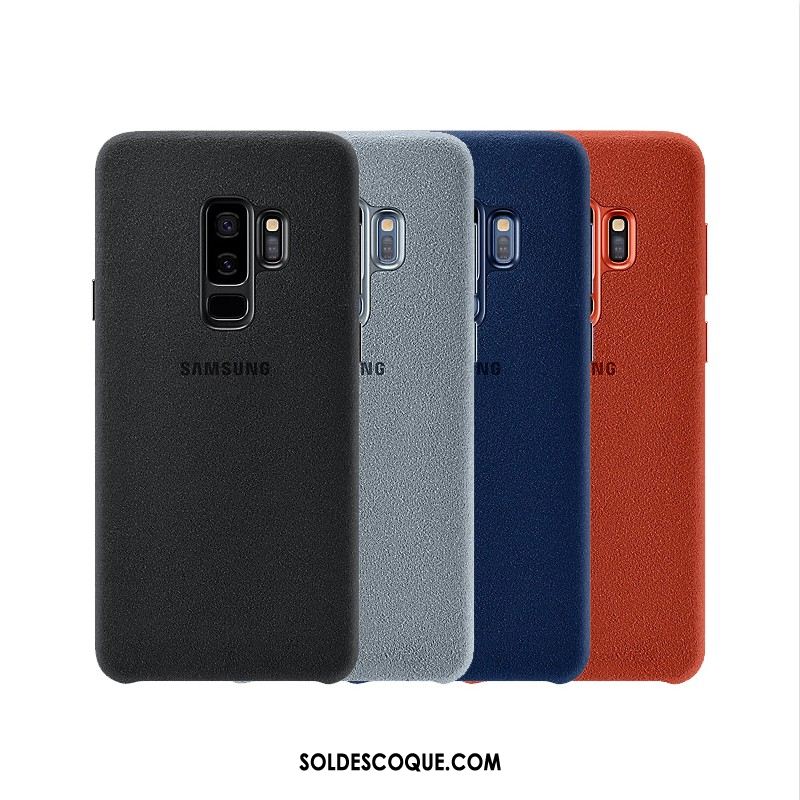Coque Samsung Galaxy S9+ Velours Tout Compris Noir Personnalité Incassable En Vente