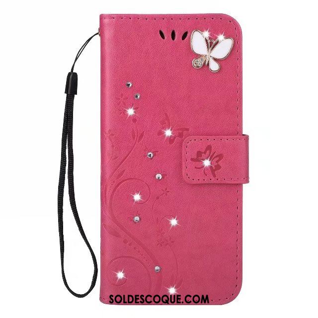 Coque Samsung Galaxy S9+ Étui Protection Étoile Papillon Rouge En Vente