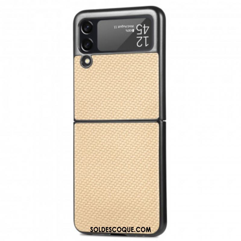 Coque Samsung Galaxy Z Flip 3 5G Fibre Carbone Texturée