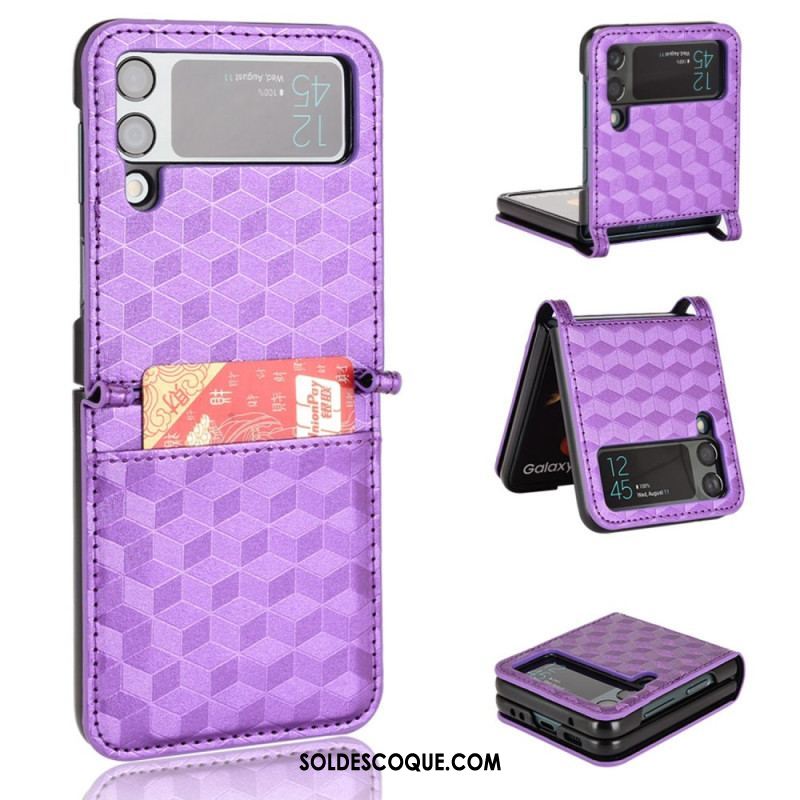 Coque Samsung Galaxy Z Flip 4 Cube 3D