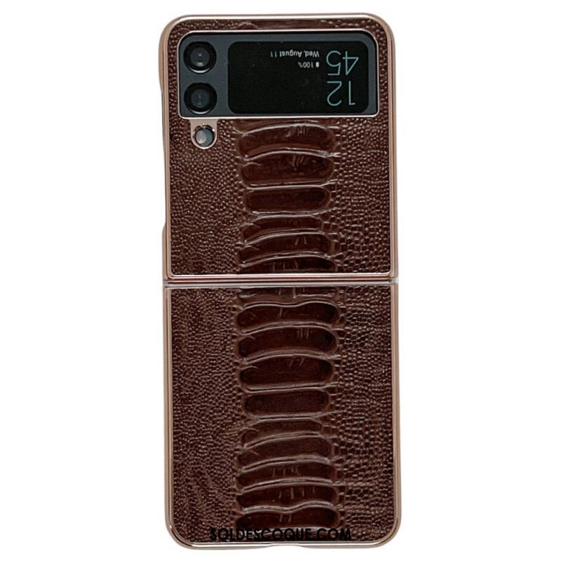 Coque Samsung Galaxy Z Flip 4 Design Crocodile