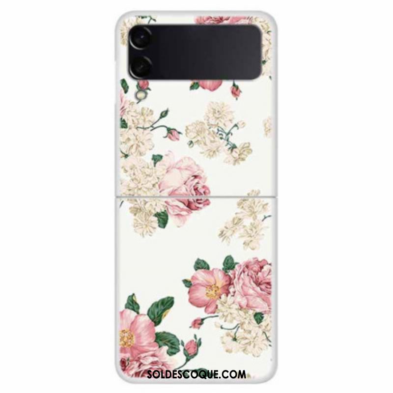 Coque Samsung Galaxy Z Flip 4 Fleurs Liberty