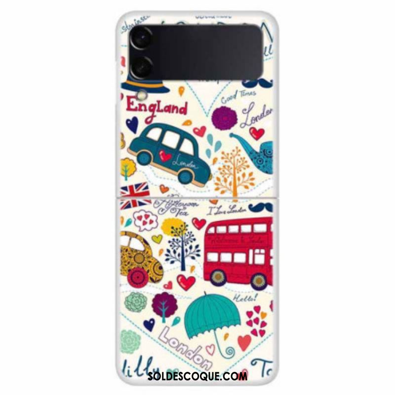 Coque Samsung Galaxy Z Flip 4 London Life