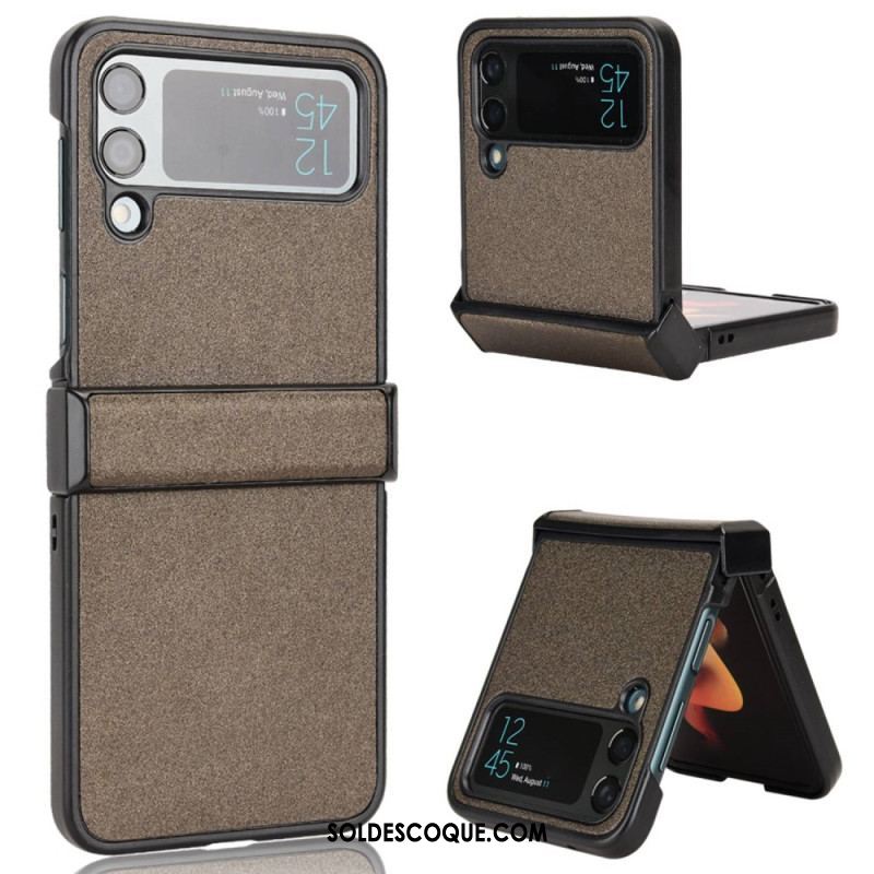 Coque Samsung Galaxy Z Flip 4 Texture effet Mat