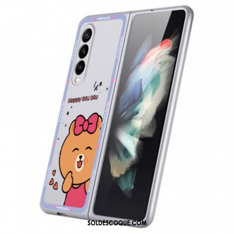 Coque Samsung Galaxy Z Fold 3 5G Girly Bear