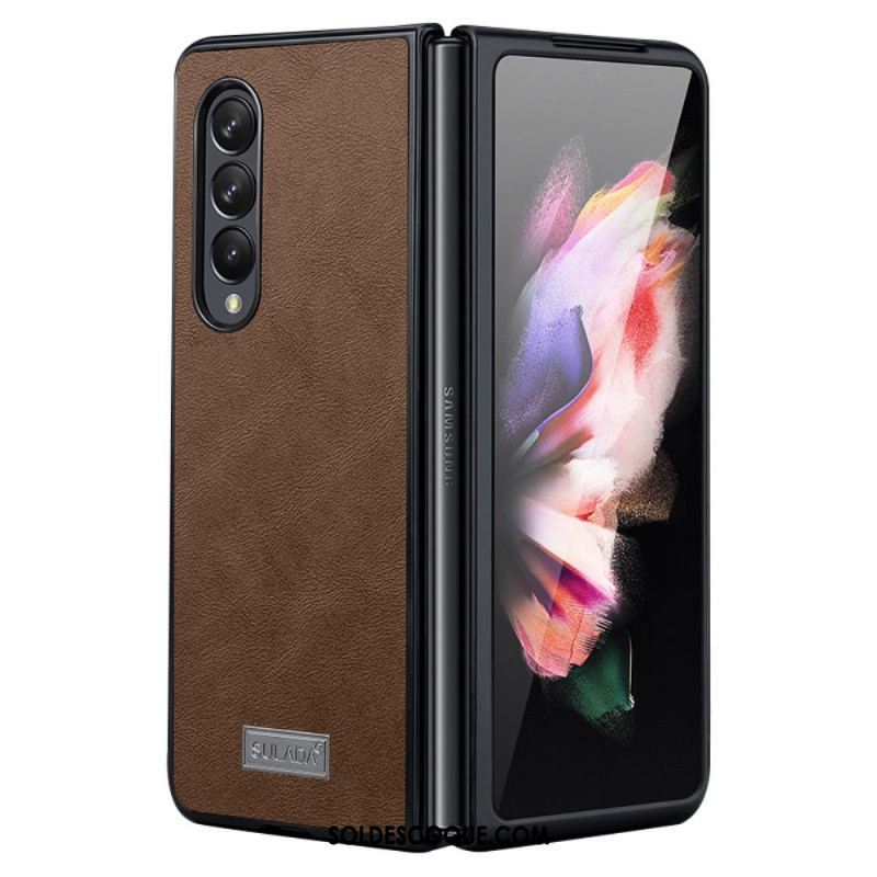 Coque Samsung Galaxy Z Fold 3 5G Simili Cuir SULADA