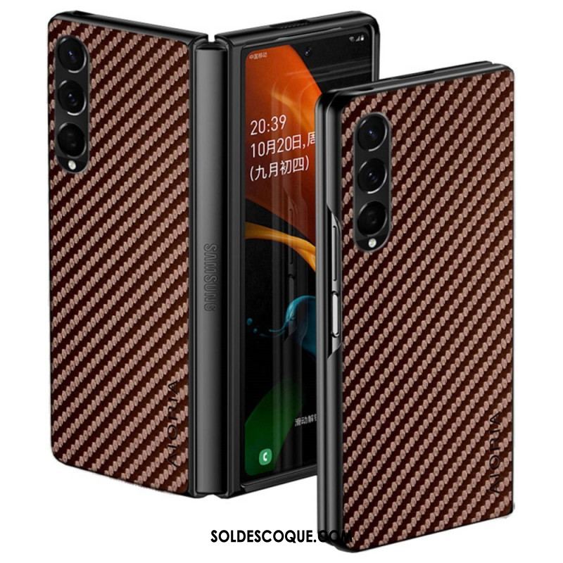 Coque Samsung Galaxy Z Fold 4 AIORIA Fibre de Carbone