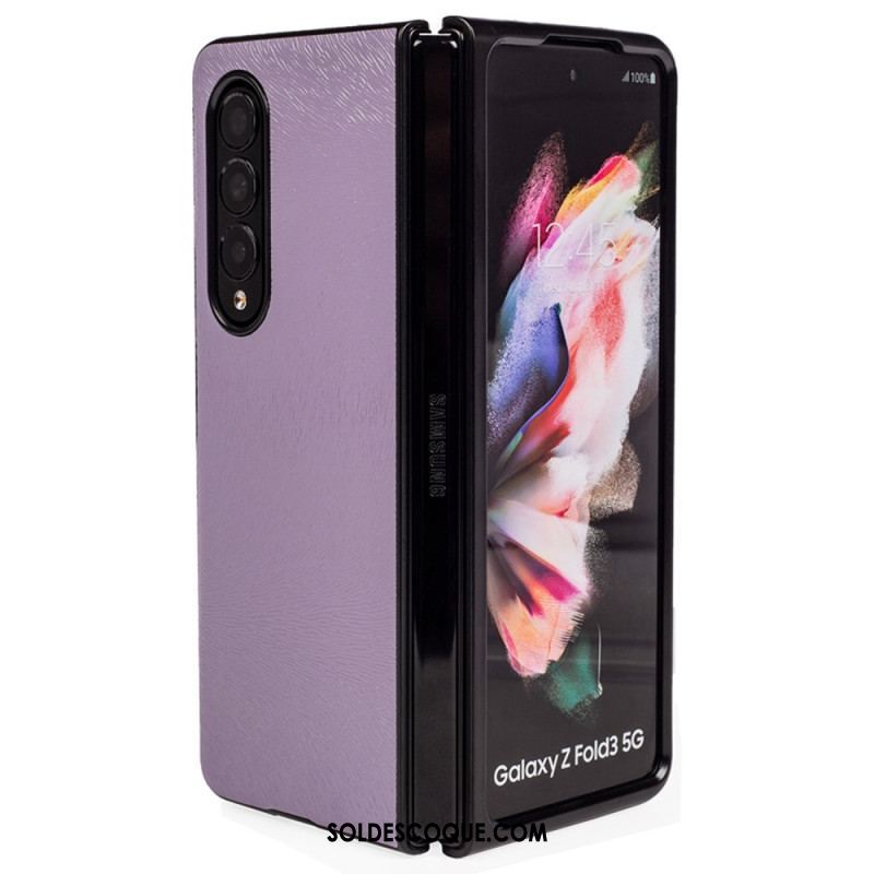 Coque Samsung Galaxy Z Fold 4 Relief Fourrure