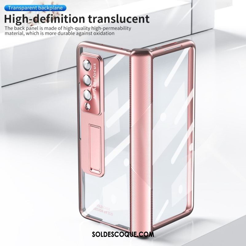 Coque Samsung Galaxy Z Fold 4 Transparente Verre Trempé et Charnière