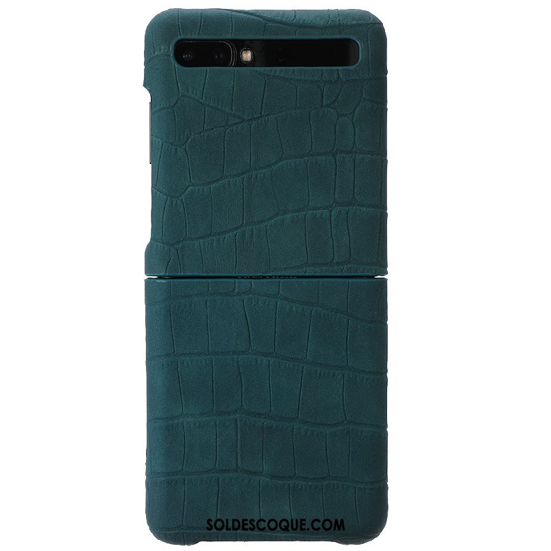 Coque Samsung Z Flip Incassable Étoile Cuir Étui En Cuir Tout Compris En Vente