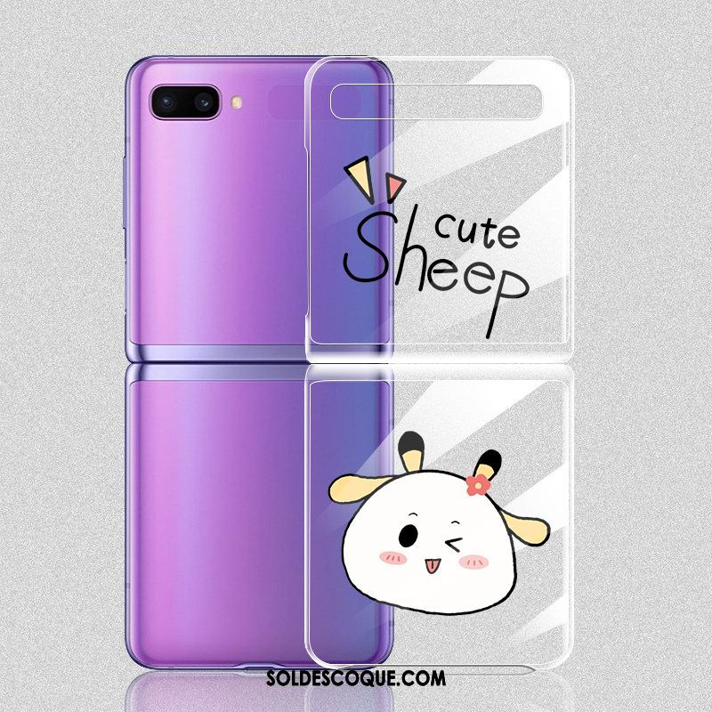 Coque Samsung Z Flip Simple Dessin Animé Étui Étoile Difficile Housse France