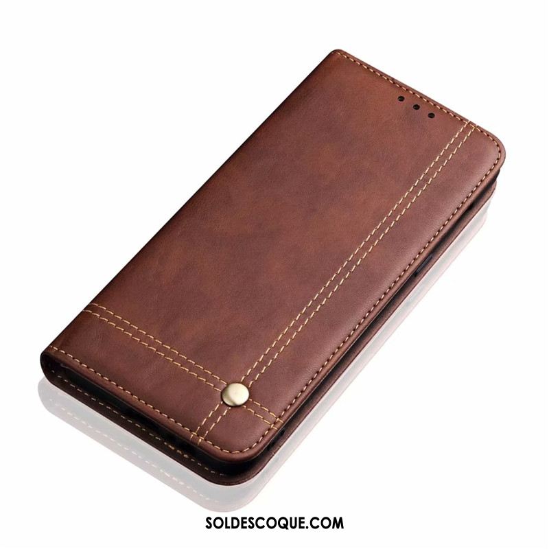 Coque Sony Xperia 10 Protection Étui Étui En Cuir Nouveau Téléphone Portable En Ligne