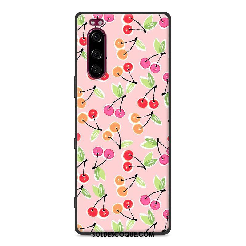 Coque Sony Xperia 5 Fluide Doux Étui Protection Noir Tout Compris Soldes