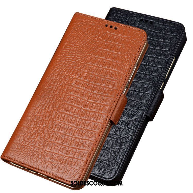 Coque Sony Xperia L1 Étui En Cuir Cuir Véritable Protection Téléphone Portable En Ligne